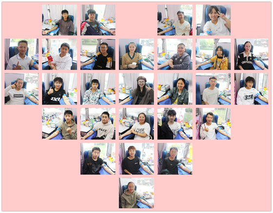 青春熱血匯聚點(diǎn)滴愛心 無(wú)私奉獻(xiàn)相約美麗校園